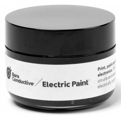 Bare Conductive Electric Paint 50ml Υλικό για εύκολες απλές και οικονομικές εκπαιδευτικές κατασκευές χόμπυ education raspberry pi arduino escape rooms MaKey MaKey e‐textiles